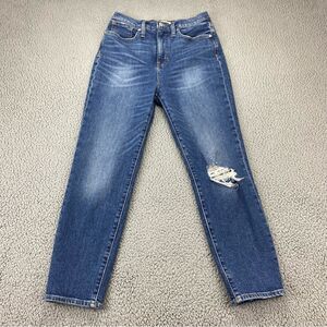 Madewell Women The Momjean: Comfort Stretch Edition High-Rise Jeans  | Size: 27